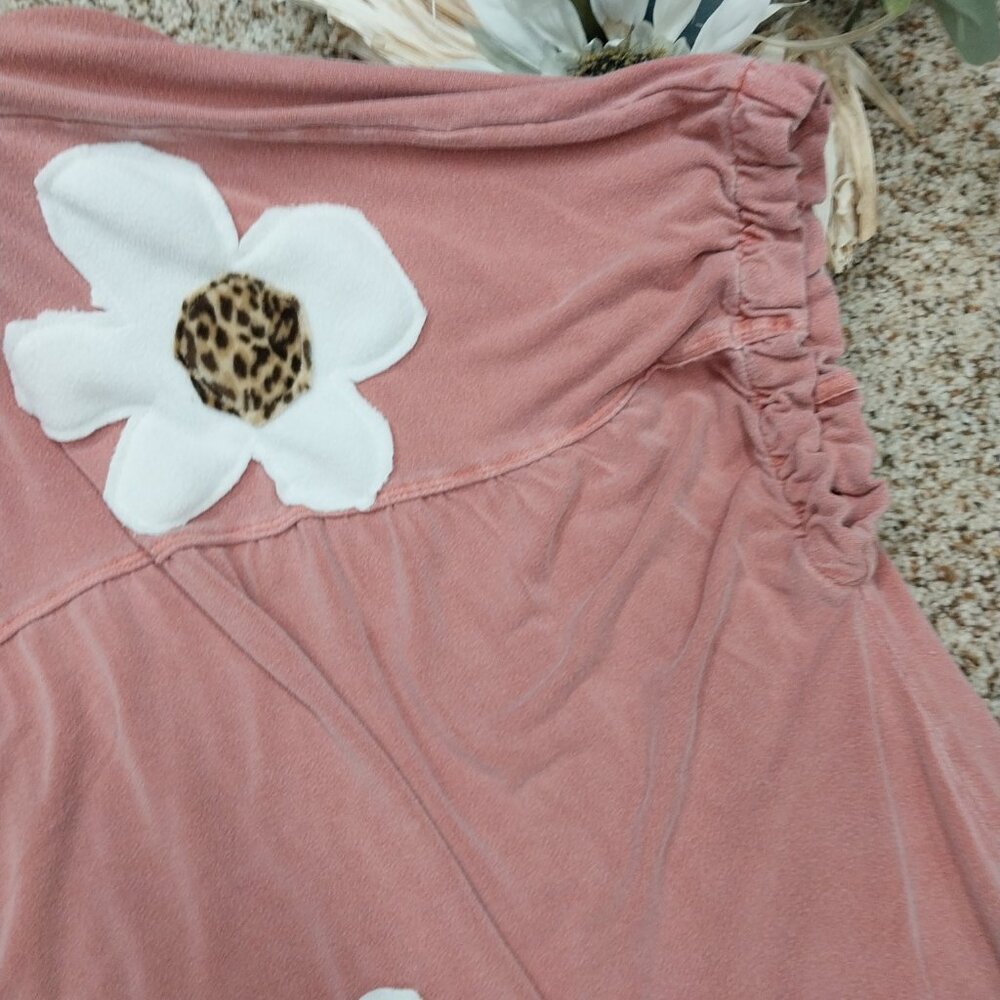 3496 Size XXL Wonderly Upcycled Mineral Washed Oversized Top. - Picture 4 of 6